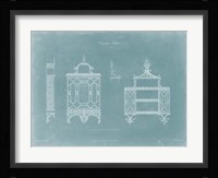 Hanging Shelves I Framed Print