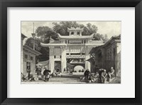 Scenes in China V Framed Print