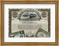 Antique Stock Certificate I Fine Art Print