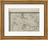 Map of London Grid I Fine Art Print