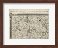 Map of London Grid I Fine Art Print