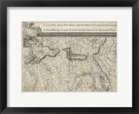 Map of London Grid III Fine Art Print
