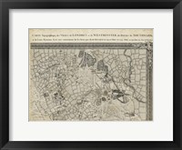 Map of London Grid IV Fine Art Print