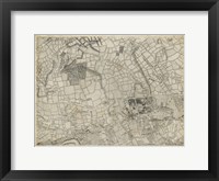 Map of London Grid VI Fine Art Print