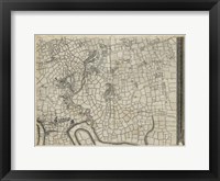 Map of London Grid VIII Fine Art Print