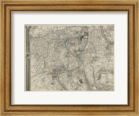 Map of London Grid IX Fine Art Print
