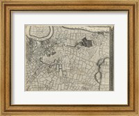 Map of London Grid XII Fine Art Print