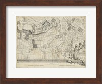 Map of London Grid XIV Fine Art Print