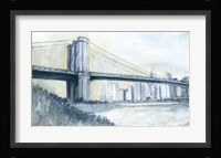 City Bridge I Framed Print