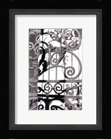 Wrought Iron Elegance II Fine Art Print