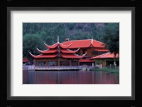 Pakistan, Skardu Region. Shangri La Lodge Fine Art Print