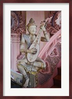 Figure on The Stairway to Heaven, Erawan Museum in Samut Prakan, Bangkok, Thailand Fine Art Print
