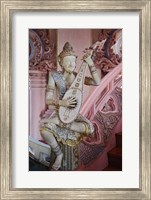 Figure on The Stairway to Heaven, Erawan Museum in Samut Prakan, Bangkok, Thailand Fine Art Print
