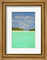 Medahutthaa Island, North Huvadhoo Atoll, Southern Maldives, Indian Ocean Fine Art Print