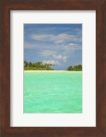 Medahutthaa Island, North Huvadhoo Atoll, Southern Maldives, Indian Ocean Fine Art Print