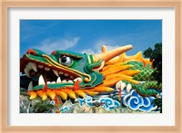 Famous Dragon at Haw Par Villa in Singapore Asia Fine Art Print