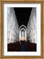 Singapore. The interior view of St. Andrew's Cathedral Fine Art Print