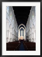 Singapore. The interior view of St. Andrew's Cathedral Fine Art Print