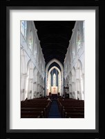 Singapore. The interior view of St. Andrew's Cathedral Fine Art Print