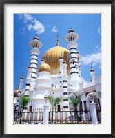 Malaysia, Peninsular Malaysia, Perak, Kuala Kangsar, Ubudiah Mosque Fine Art Print
