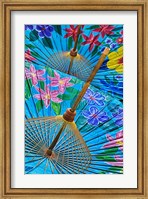 Decorative umbrellas, Chiang Mai, Thailand Fine Art Print