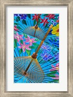 Decorative umbrellas, Chiang Mai, Thailand Fine Art Print