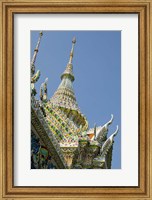 Roof detail, Grand Palace, Bangkok, Thailand Fine Art Print