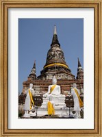 Buddha statue, Wat Phra Chao Phya-thai, Ayutthaya, Thailand Fine Art Print