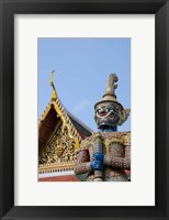 Statue at The Grand Palace, Bangkok, Thailand Fine Art Print