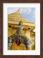 The Grand Palace, Upper Terrace monuments, Bangkok, Thailand Fine Art Print