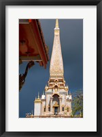 Wat Chalong Buddhist Monastery, Phuket, Thailand Fine Art Print