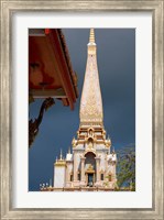 Wat Chalong Buddhist Monastery, Phuket, Thailand Fine Art Print