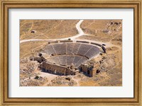 Roman Amphitheater, Ancient Hierapolis, Pamukkale, Turkey Fine Art Print