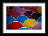 Colorful Umbrellas at Umbrella Factory, Chiang Mai, Thailand Fine Art Print
