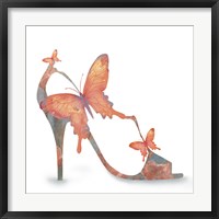 Butterfly Shoe Swirl Fine Art Print
