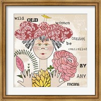 Wild Old Woman II Fine Art Print