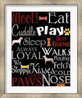 Best Friend Words Fine Art Print