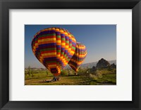 Turkey in Cappadocia and hot air ballooning Fine Art Print