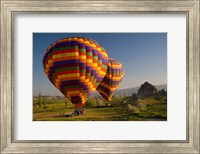 Turkey in Cappadocia and hot air ballooning Fine Art Print