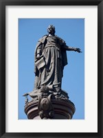Statue of Catherine the Great, Odessa, Ukraine Fine Art Print