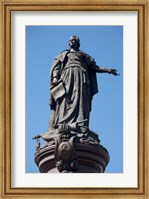 Statue of Catherine the Great, Odessa, Ukraine Fine Art Print