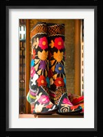 Display of Shoes For Sale at Vendors Booth, Spice Market, Istanbul, Turkey Fine Art Print