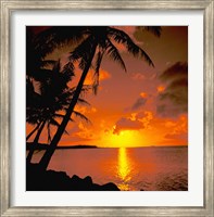 Ocean View at Sunset, Australia Fine Art Print