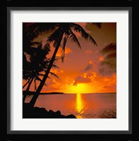 Ocean View at Sunset, Australia Fine Art Print