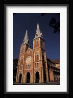 Notre Dame Cathedral, Saigon, Vietnam Fine Art Print