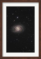 Messier 95, A Barred Spiral Galaxy in the Constellation Leo Fine Art Print