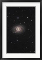Messier 95, A Barred Spiral Galaxy in the Constellation Leo Fine Art Print