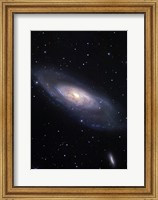 Messier 106, A Spiral Galaxy in the Constellation Canes Venatici Fine Art Print