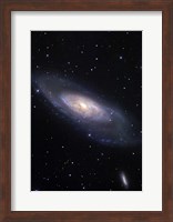 Messier 106, A Spiral Galaxy in the Constellation Canes Venatici Fine Art Print