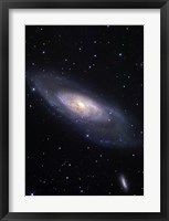 Messier 106, A Spiral Galaxy in the Constellation Canes Venatici Fine Art Print